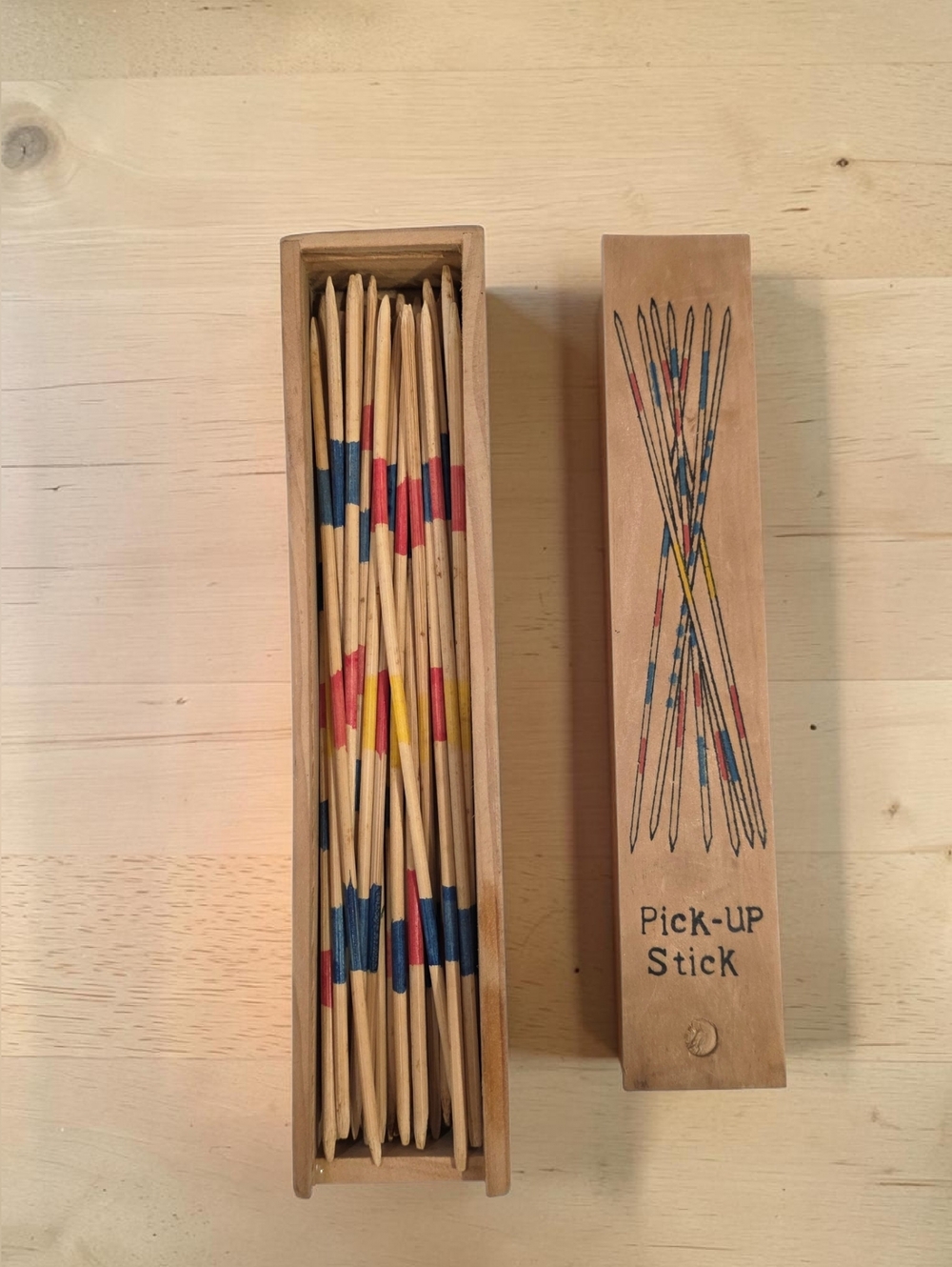 Vintage Wooden " Pick Up Sticks"